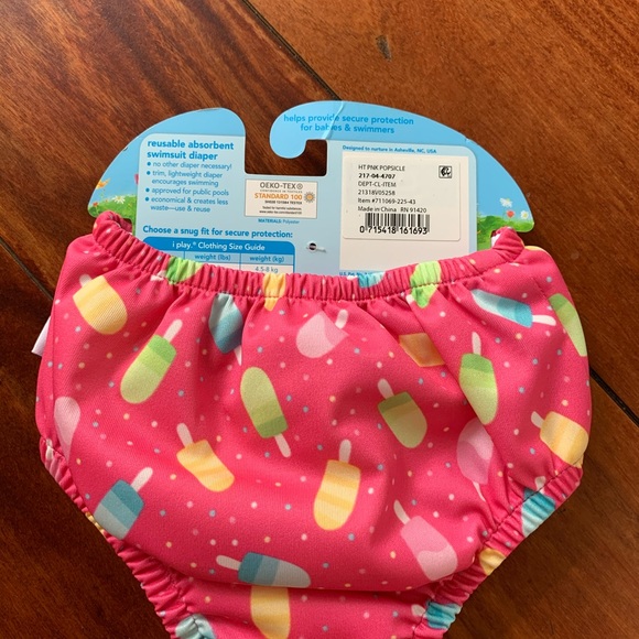 IPLAY Swim Diaper 12 months NWT - Picture 2 of 3